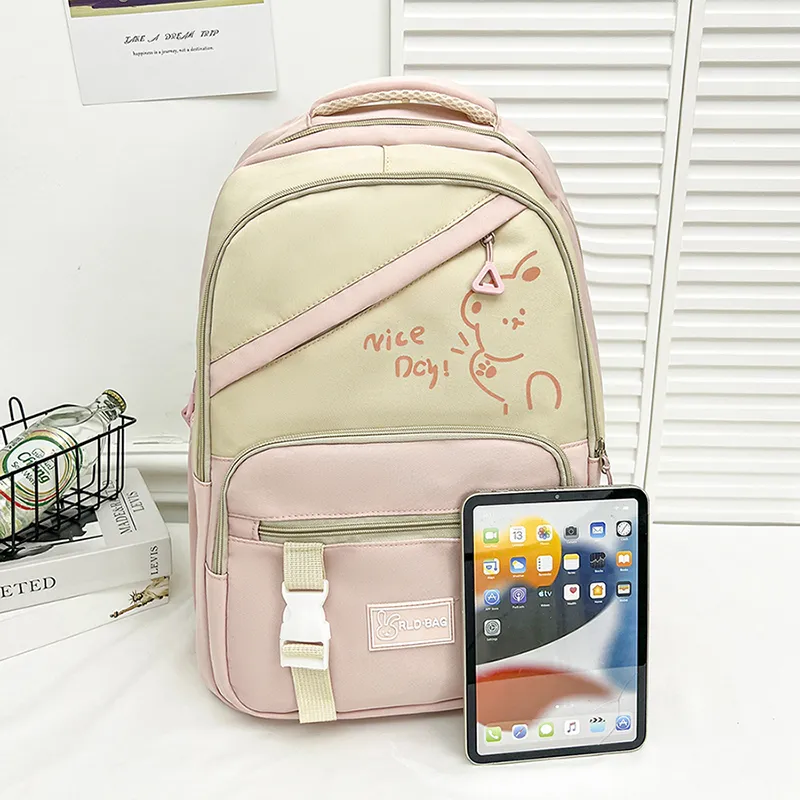 SUN EARTH &U Nylon Backpack Unisex Multicolor-11