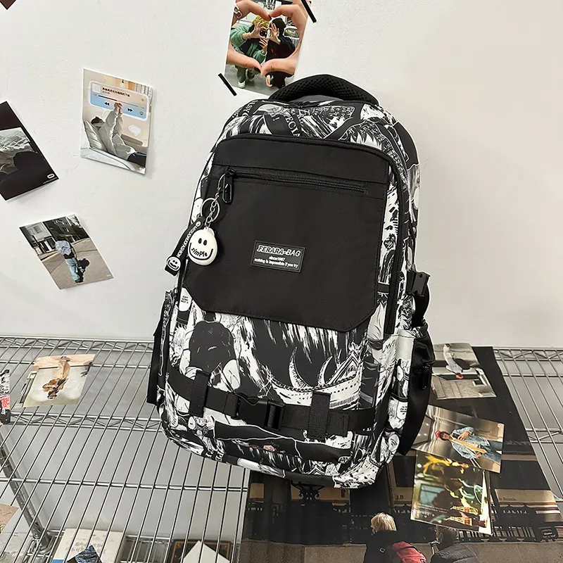 SUN EARTH &U Nylon Backpack Unisex Multicolor-11