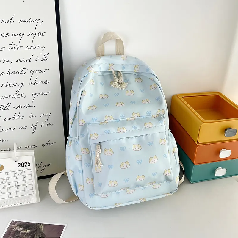 SUN EARTH &U Nylon Backpack Unisex Multicolor-2