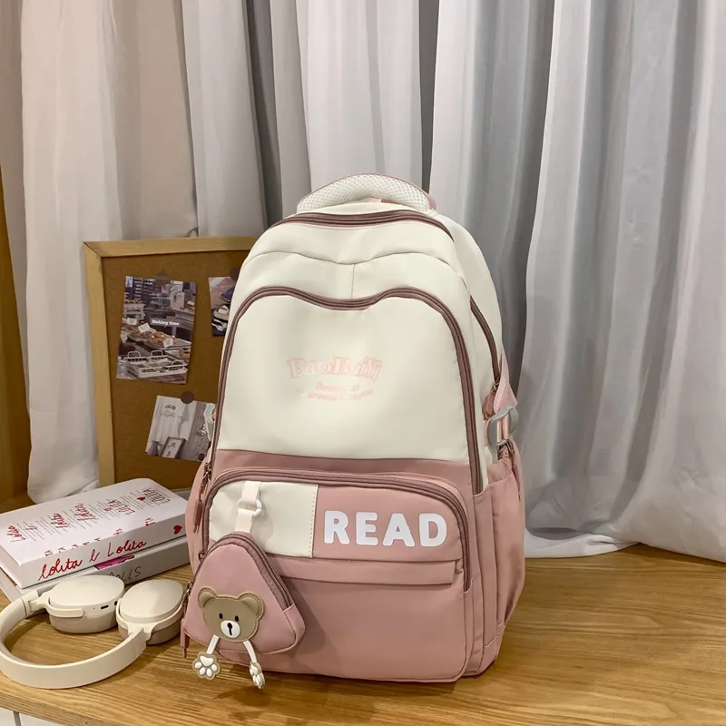 SUN ERATH&U Nylon Backpack Unisex Multicolor-5