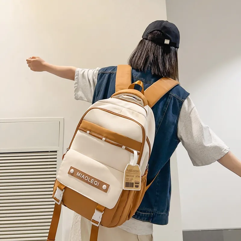 SUN ERATH&U Nylon Backpack Unisex Multicolor-3