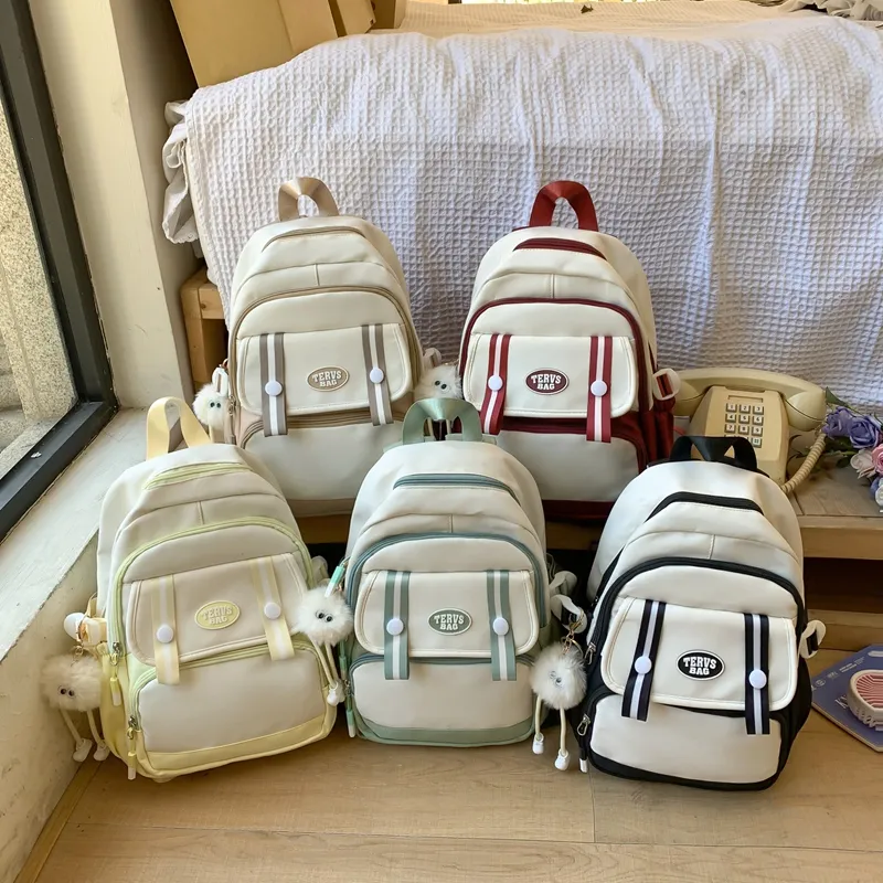 SUN EARTH &U Nylon Backpack Unisex Multicolor-5