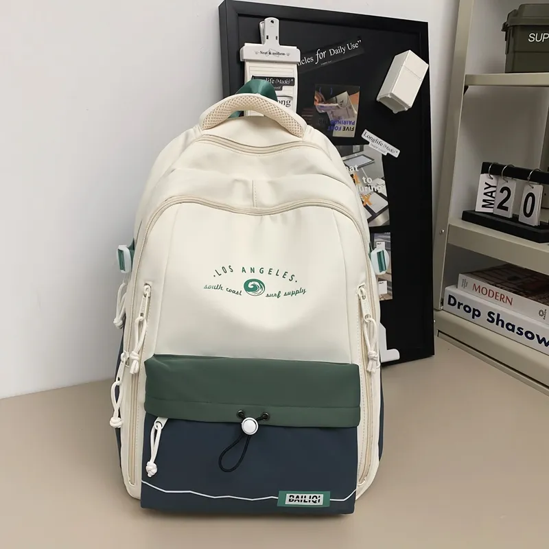 SUN EARTH &U Nylon Backpack Unisex Multicolor-3