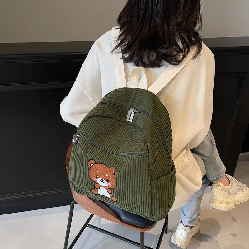 SUN ERATH&U Corduroy Backpack Regular Women's Multicolor-10