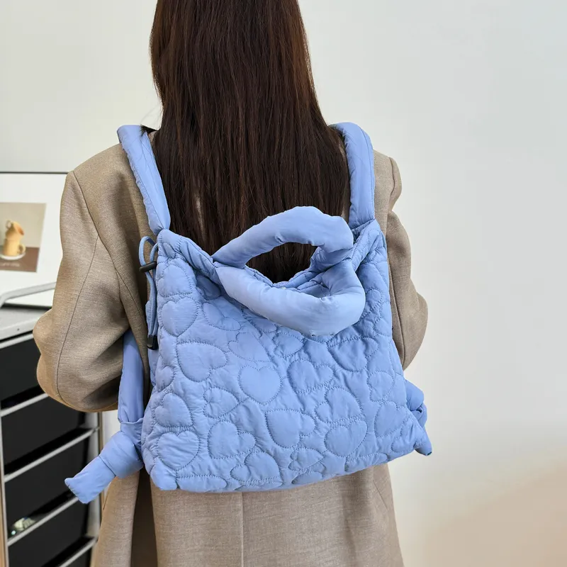SUN ERATH&U Nylon Tote Bag Shopping Bag Double-Shoulder One Shoulder Handbag Women's Multicolor-12
