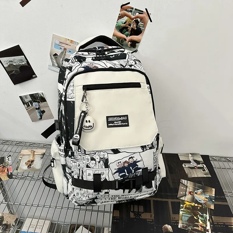SUN EARTH &U Nylon Backpack Unisex Multicolor-13