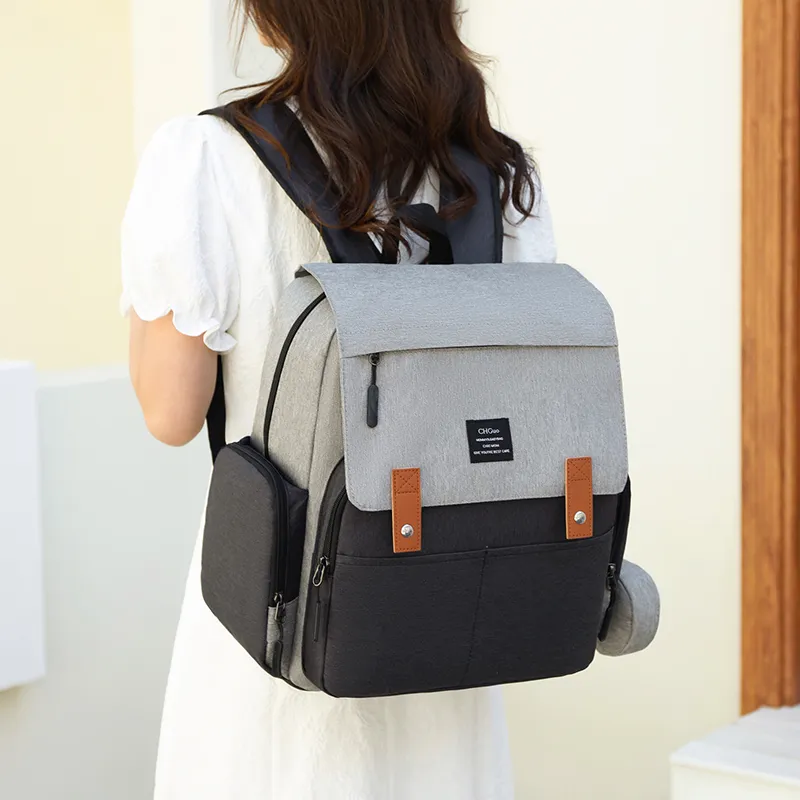 SUN EARTH &U Oxford Backpack Regular Women's Multicolor-8