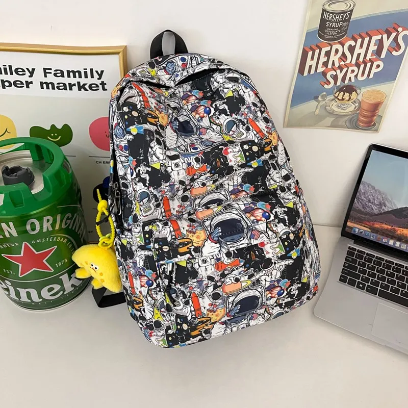 SUN EARTH &U Oxford Backpack Regular Unisex Multicolor-5