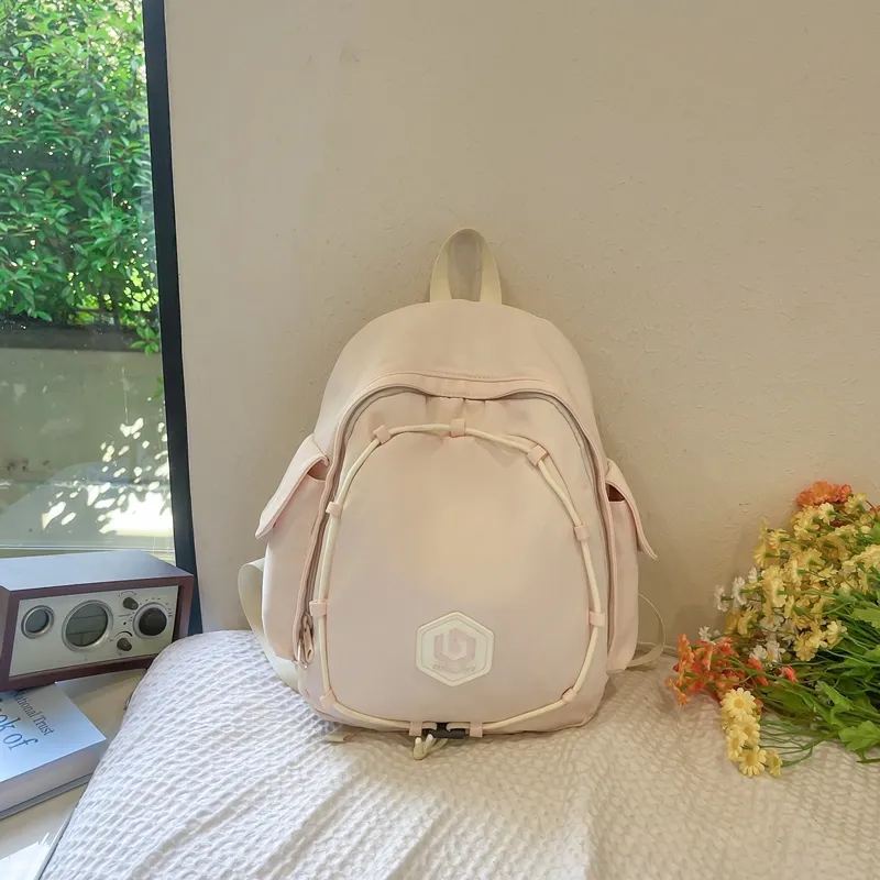 SUN EARTH &U Nylon Backpack Unisex Multicolor-1
