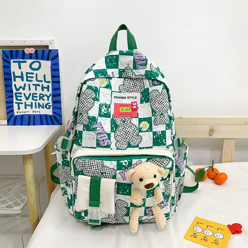 SUN EARTH &U Nylon Backpack Unisex Multicolor-7