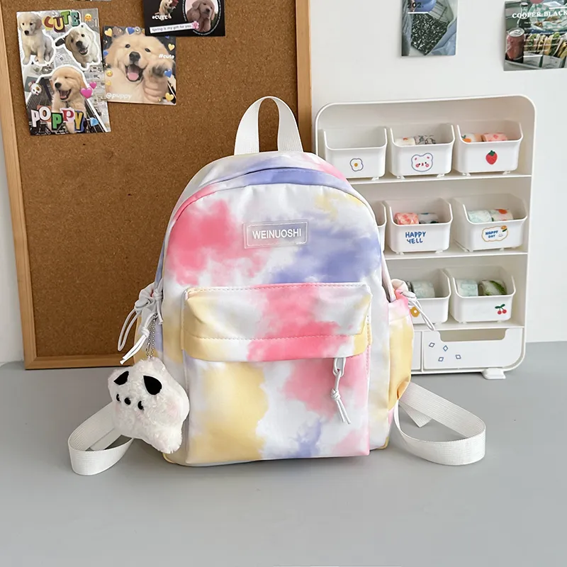 SUN EARTH &U Nylon Backpack Women's Multicolor-19