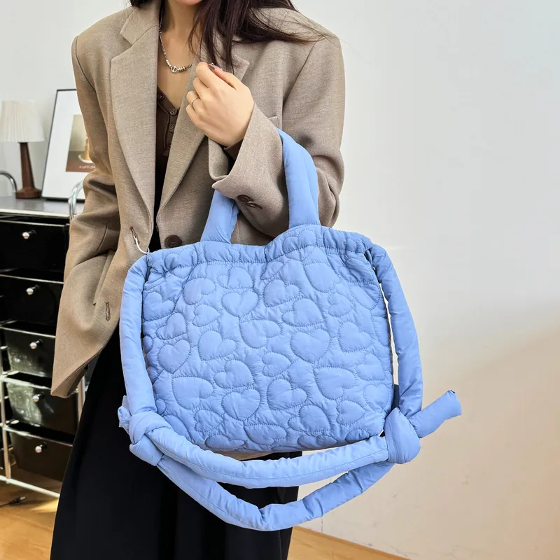 SUN ERATH&U Nylon Tote Bag Shopping Bag Double-Shoulder One Shoulder Handbag Women's Multicolor-10