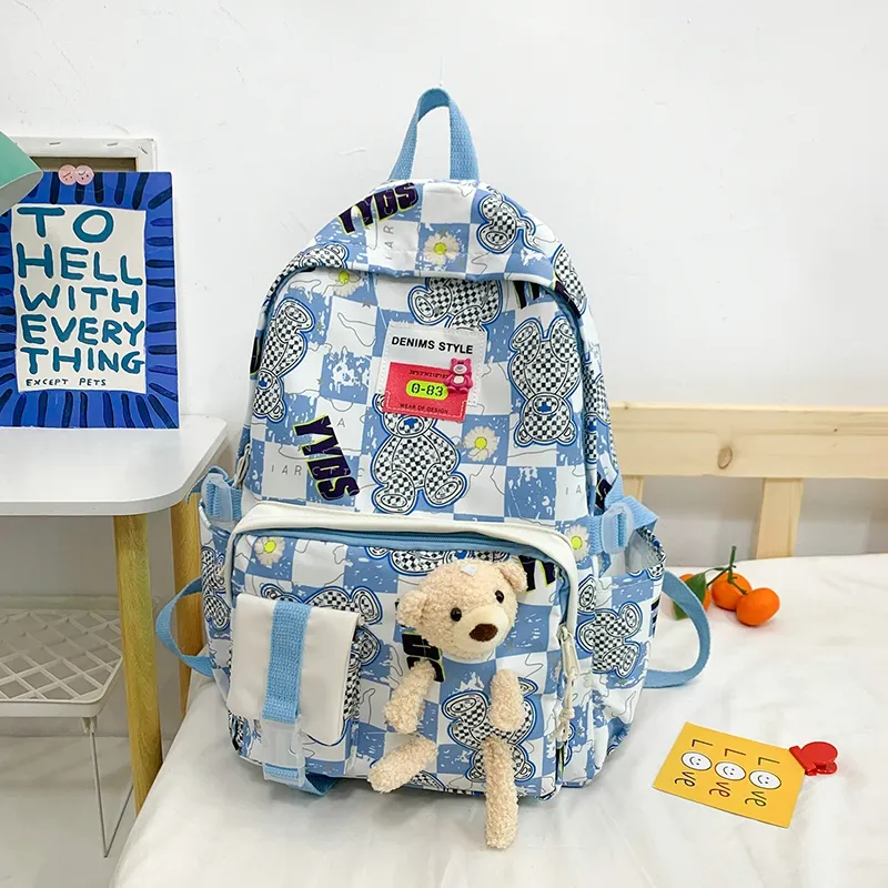 SUN EARTH &U Nylon Backpack Unisex Multicolor-4
