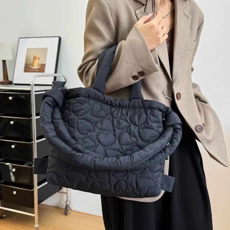SUN ERATH&U Nylon Tote Bag Shopping Bag Double-Shoulder One Shoulder Handbag Women's Multicolor-6
