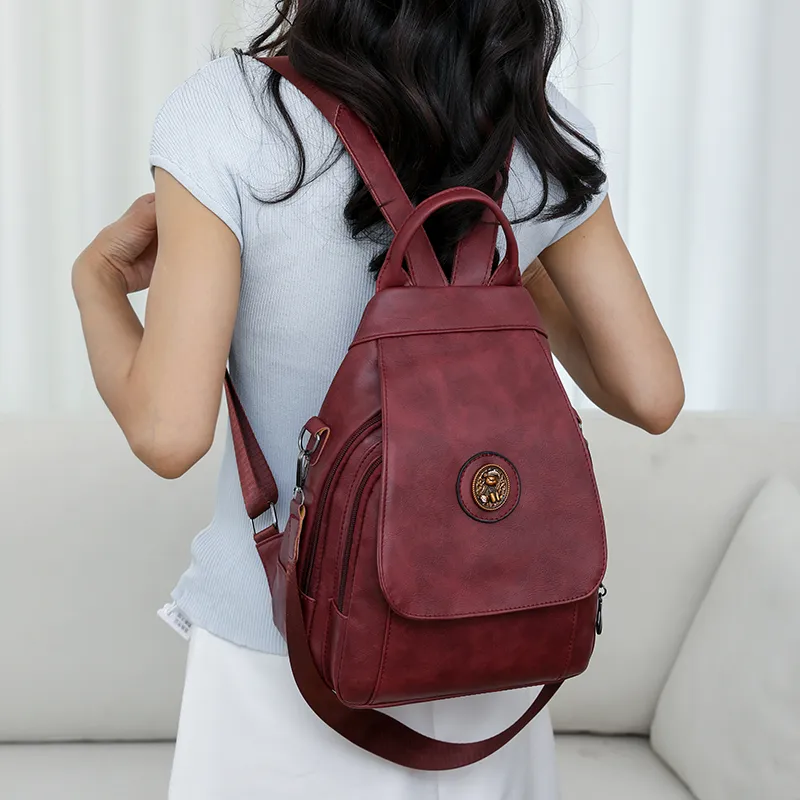 SUN ERATH&U PU Backpack Regular Women's Multicolor-11