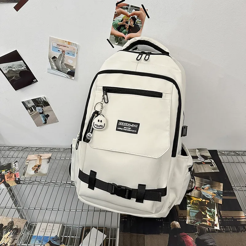SUN EARTH &U Nylon Backpack Unisex Multicolor-5