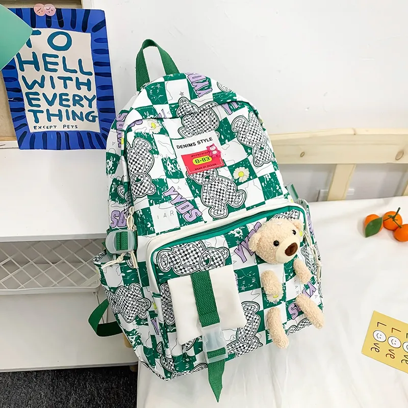 SUN EARTH &U Nylon Backpack Unisex Multicolor-8