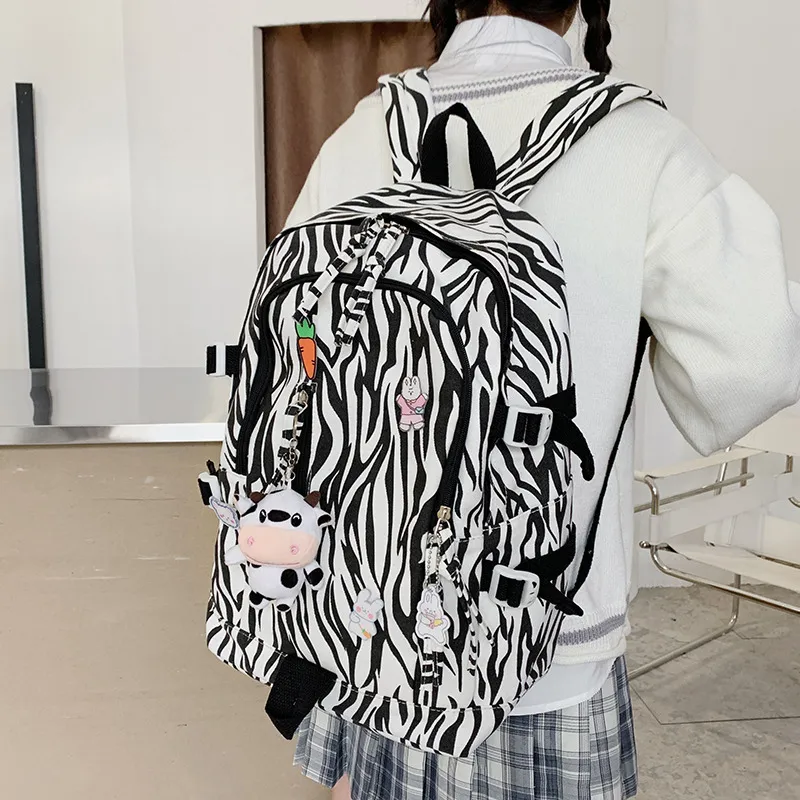 SUN ERATH&U Canvas Canvas Bag Backpack Regular Unisex Multicolor-2