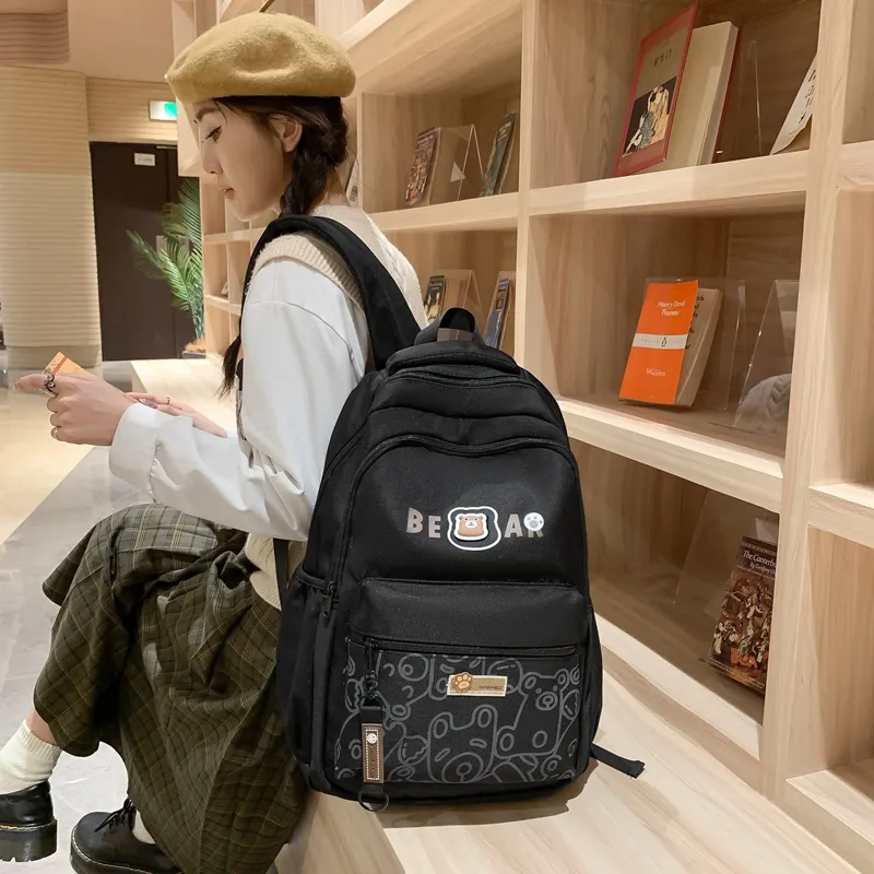 SUN ERATH&U Nylon Backpack Unisex Multicolor-2