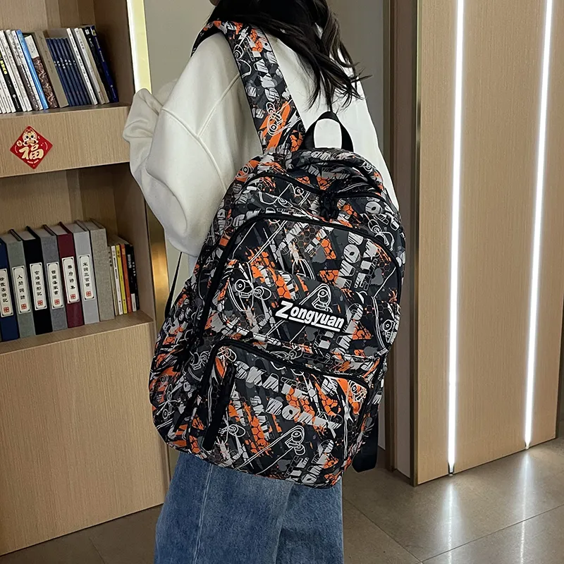 SUN ERATH&U Nylon Backpack Regular Unisex Multicolor-2
