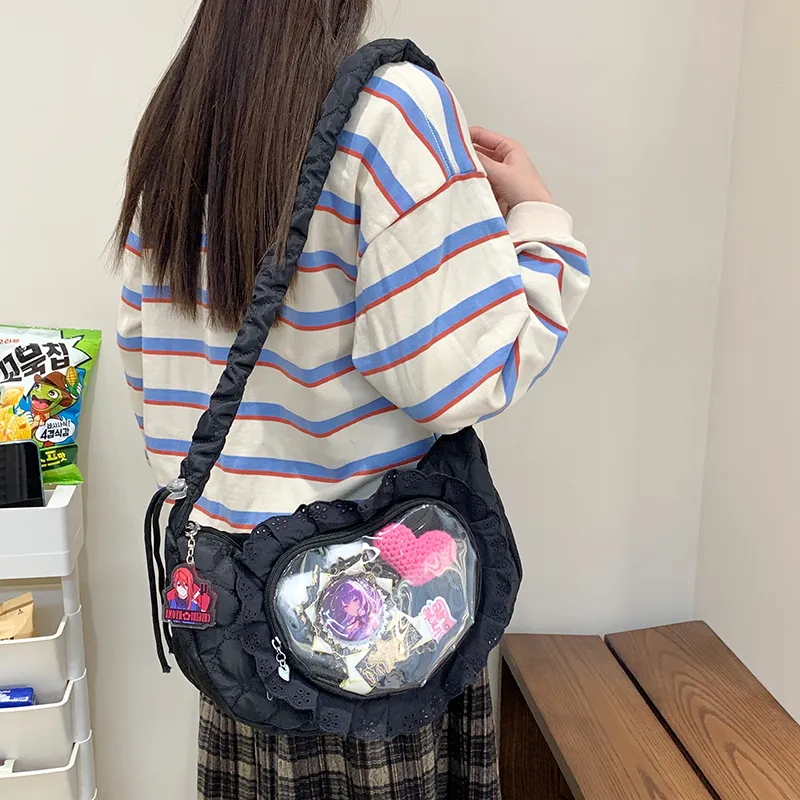 SUN EARTH &U Nylon Fabric Crossbody Bag Regular Women's Multicolor-13