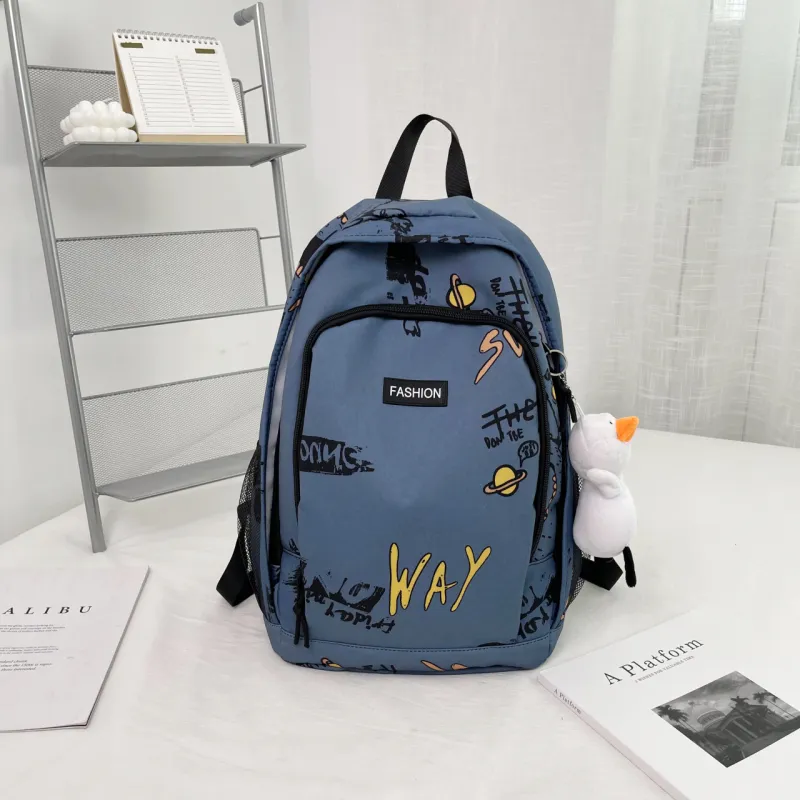 SUN EARTH &U High quality Fabric Backpack Unisex Multicolor-10