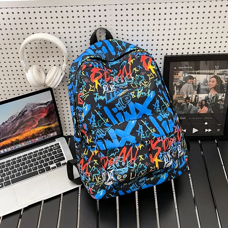SUN EARTH &U Oxford Backpack Unisex Multicolor-7