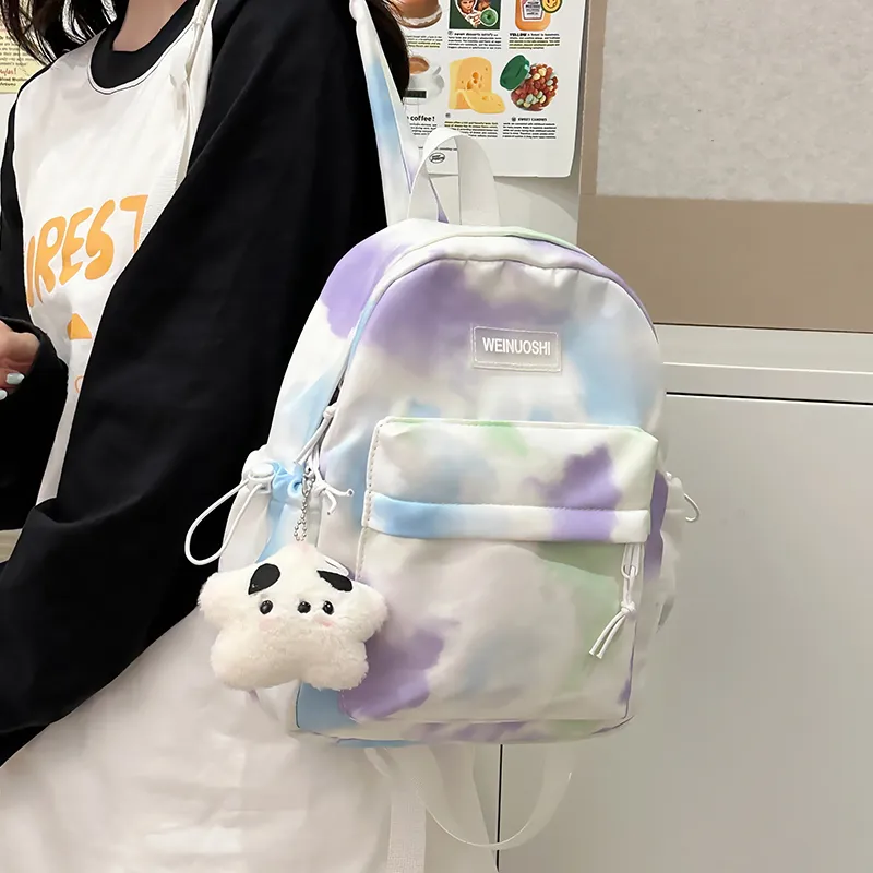 SUN EARTH &U Nylon Backpack Women's Multicolor-10