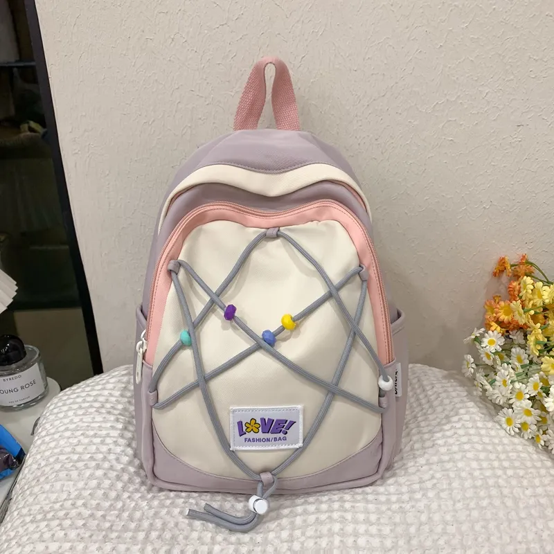 SUN EARTH &U Nylon Backpack Unisex Multicolor-4