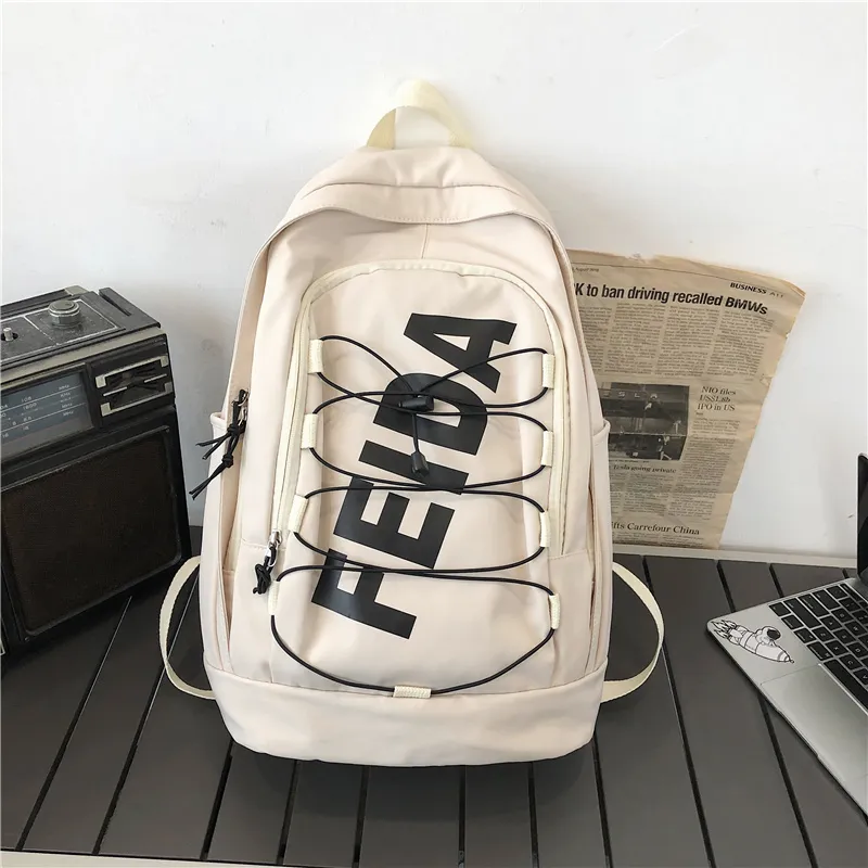 SUN EARTH &U Nylon Backpack Unisex Multicolor-4