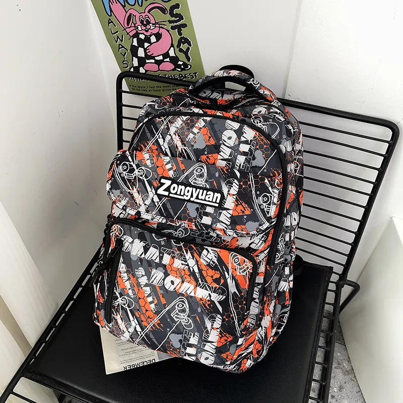 SUN ERATH&U Nylon Backpack Regular Unisex Multicolor-5