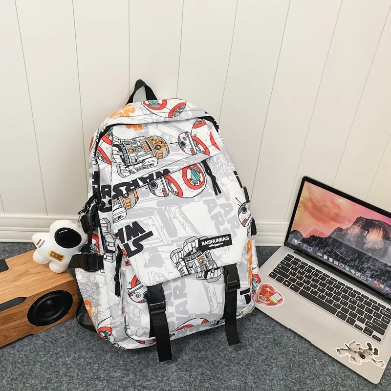 SUN EARTH &U Nylon Backpack Unisex Multicolor-11
