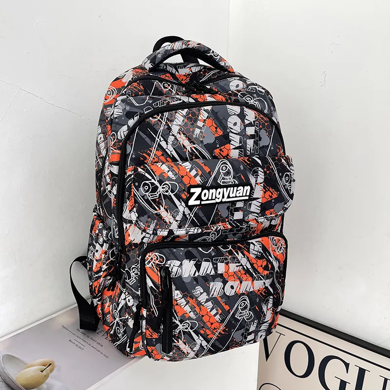 SUN ERATH&U Nylon Backpack Regular Unisex Multicolor-3