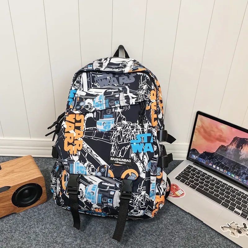 SUN EARTH &U Nylon Backpack Unisex Multicolor-13