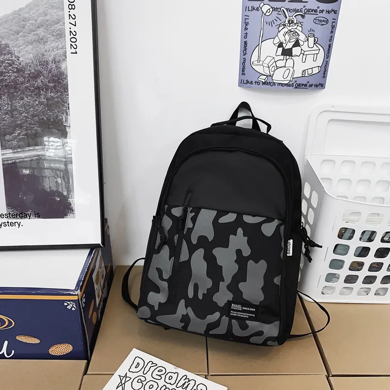 SUN EARTH &U Nylon Backpack Unisex Multicolor-3