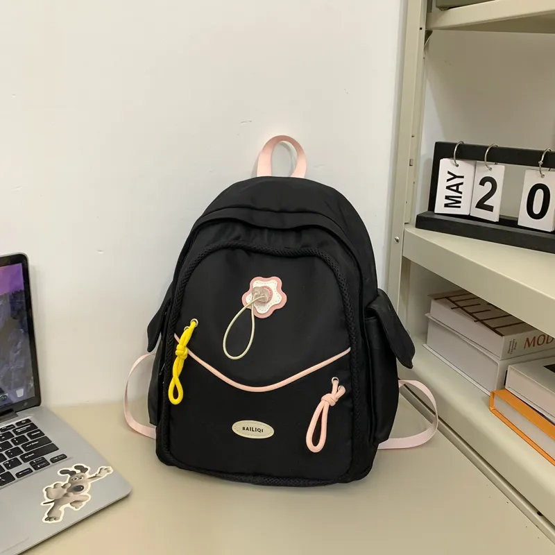 SUN EARTH &U Nylon Backpack Unisex Multicolor-11
