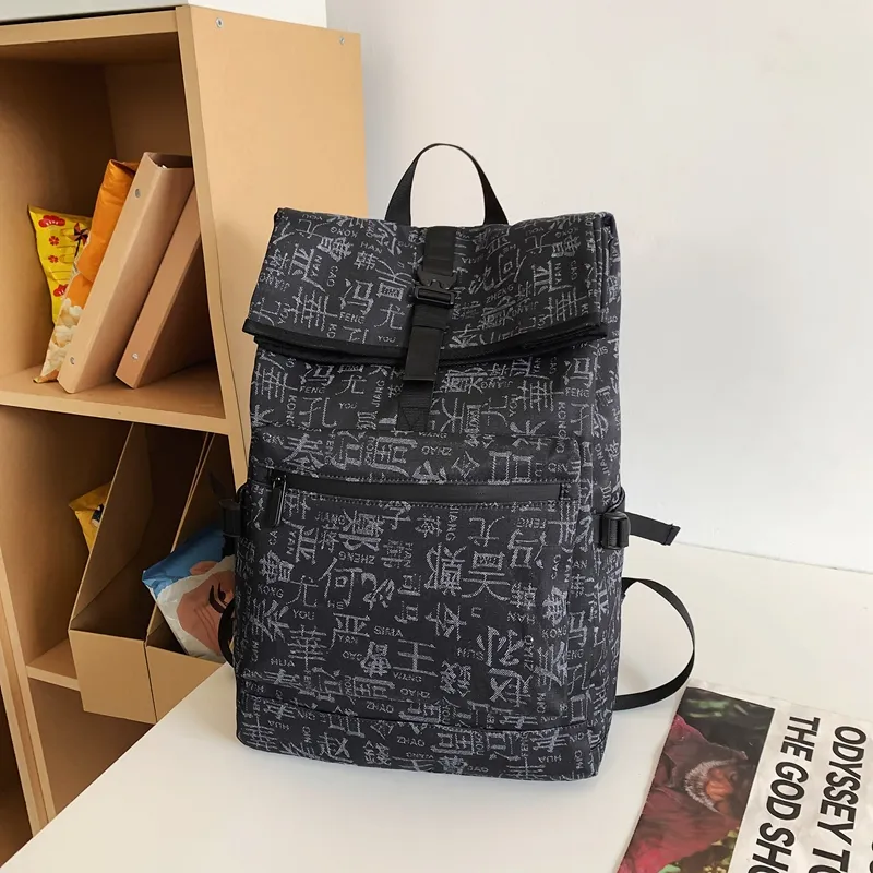SUN EARTH &U Fabric Backpack Unisex Multicolor-1