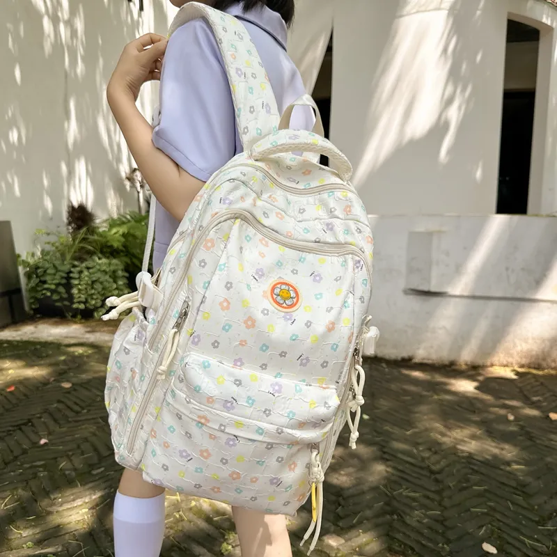 SUN ERATH&U Nylon Backpack Women's Multicolor-5