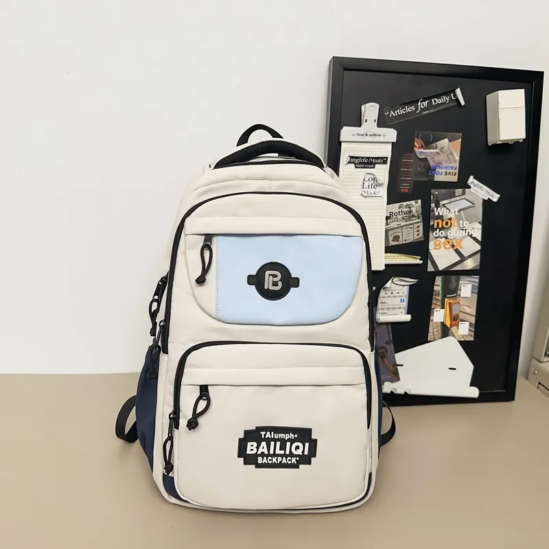 SUN EARTH &U Nylon Backpack Unisex Multicolor-1