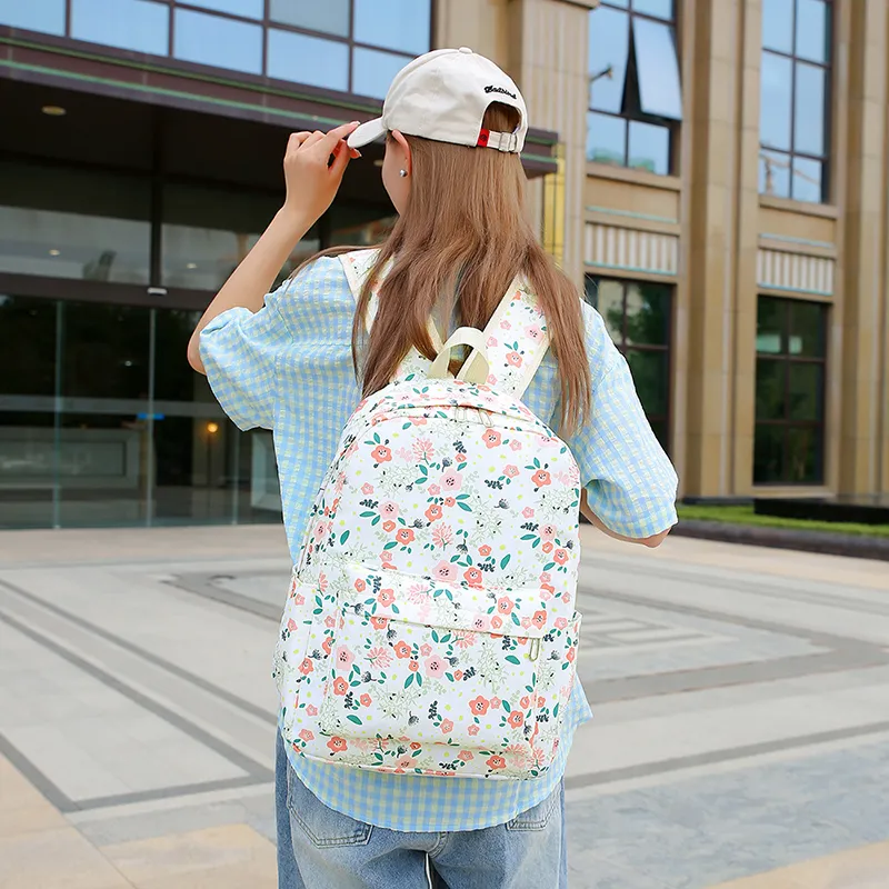 SUN ERATH&U Fabric Backpack Combo Set Women's Multicolor-12