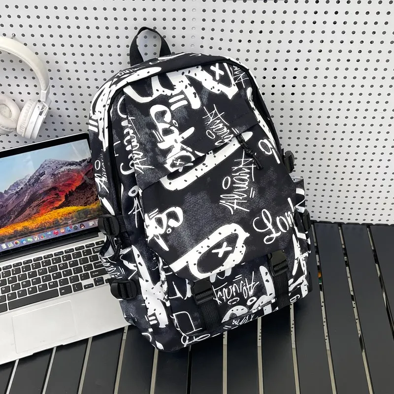 SUN EARTH &U Oxford Backpack Unisex Multicolor-4