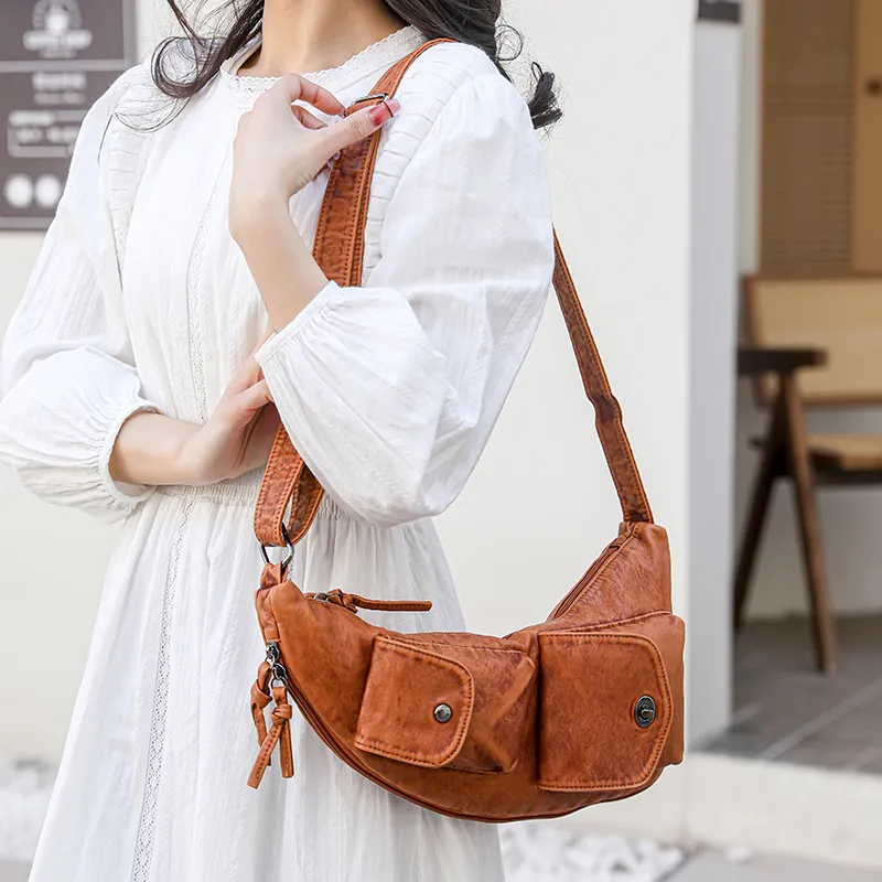 SUN ERATH&U PU Sling Bag Unisex Multicolor-3