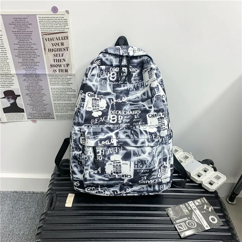 SUN EARTH &U Composite Cloth Backpack Unisex Multicolor-10