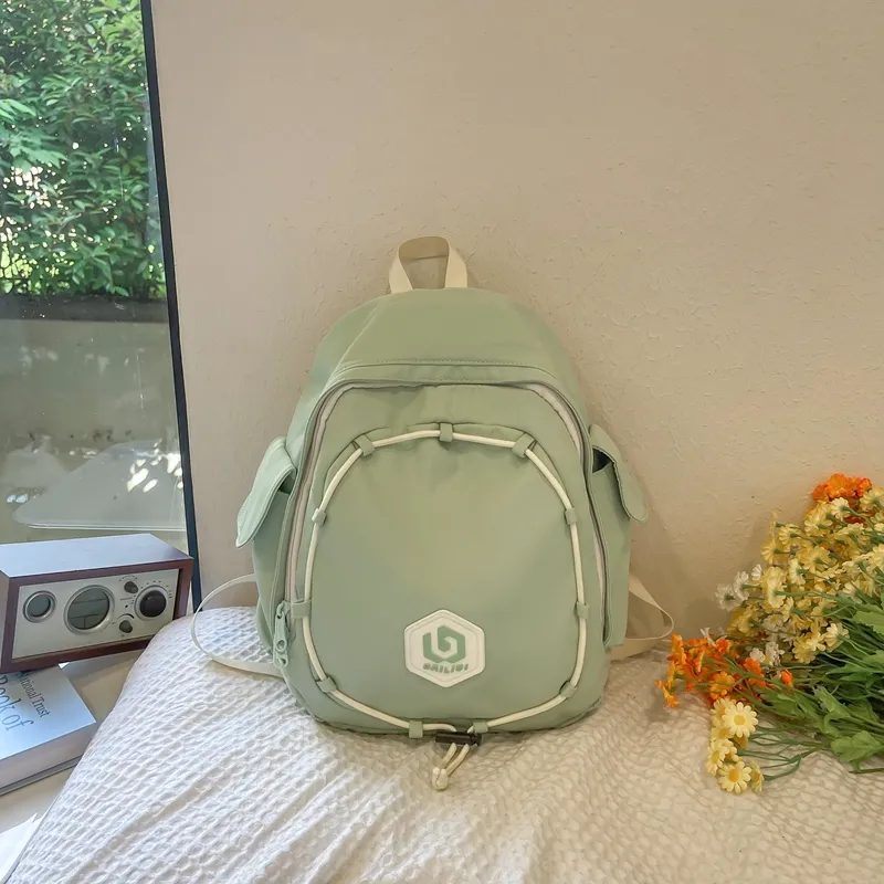SUN EARTH &U Nylon Backpack Unisex Multicolor-7