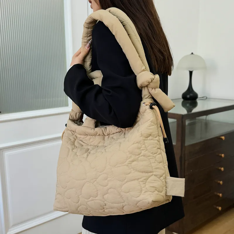 SUN ERATH&U Nylon Tote Bag Shopping Bag Double-Shoulder One Shoulder Handbag Women's Multicolor-2