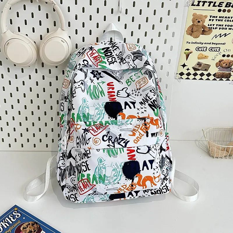 SUN EARTH &U Polyester Backpack Unisex Multicolor-3