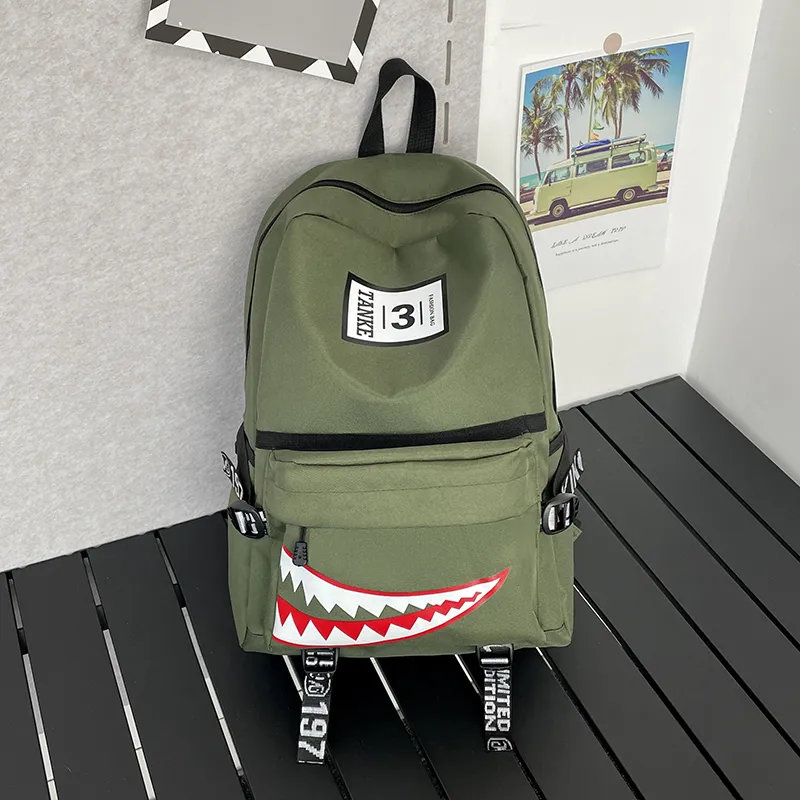 SUN EARTH &U Nylon Backpack Unisex Multicolor-7