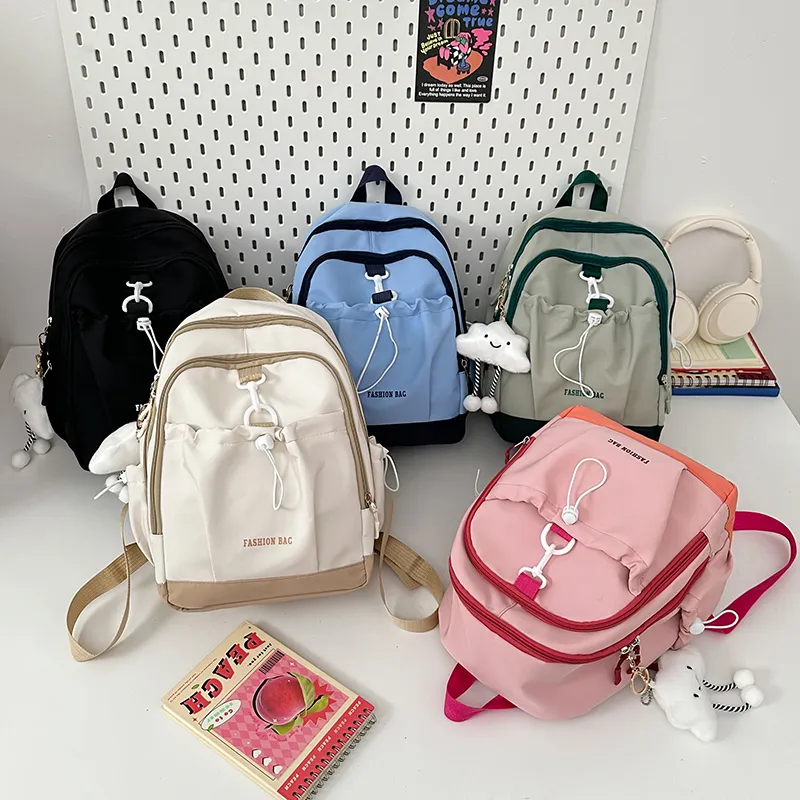 SUN EARTH &U Nylon Backpack Unisex Multicolor-5