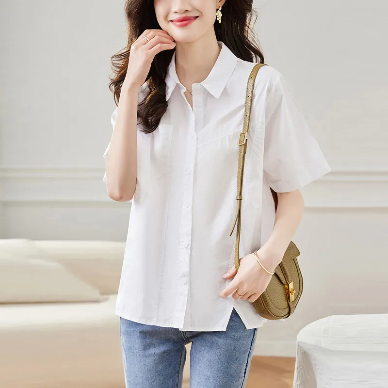 La Chapelle Shirt Women's White-1