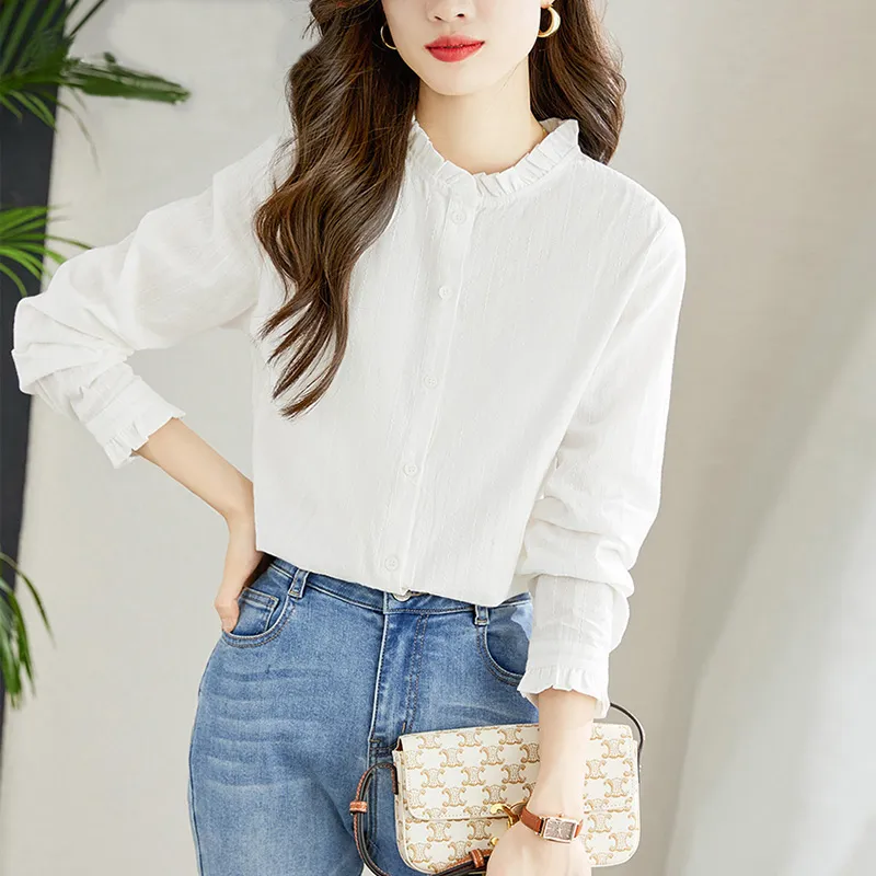 La Chapelle Shirt Women's White-3